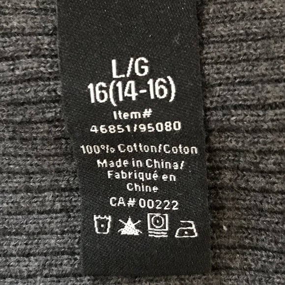 JESSICA Dark Grey 100% Cotton Sweater - Picture 4 of 4